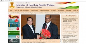 Honorable Minister of Health of Fiji – Mr. Jone Usamate with Union Minister for Health of India – Shri. Jagat Prakash Nadda