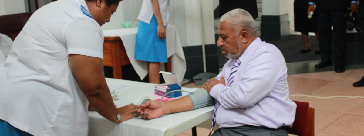 medical check up at Parliament house.